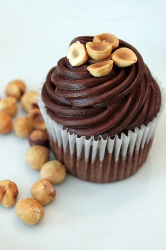 Post image for Chocolate Hazelnut Cupcakes
