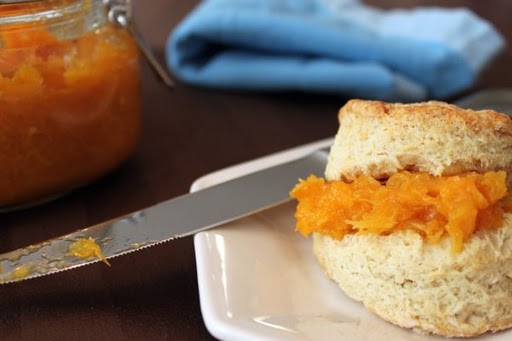 Post image for Tangerine Marmalade with Flaky Buttermilk Biscuits
