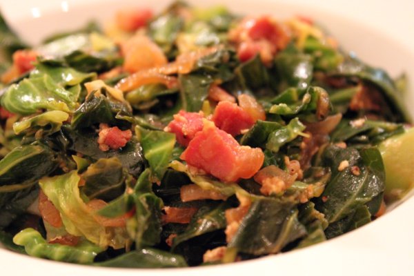 Post image for Sautéed Cabbage with Onions and Pancetta