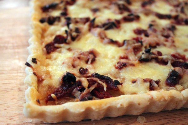 Post image for Eat. Live. Be with a Sundried Tomato Onion Tart