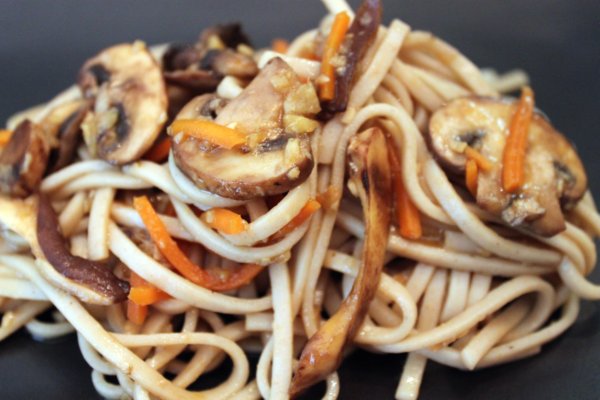 Post image for Mushroom Medley with Udon Noodles