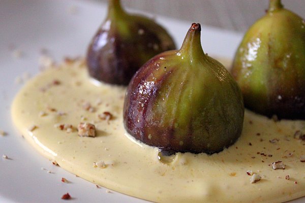 Post image for Honey Roasted Figs with Sabayon