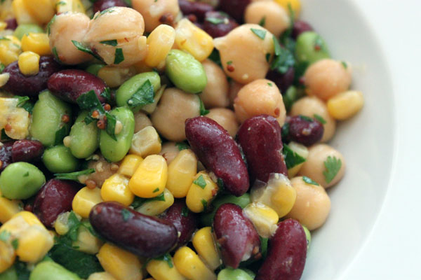 Post image for Edamame Three Bean Salad