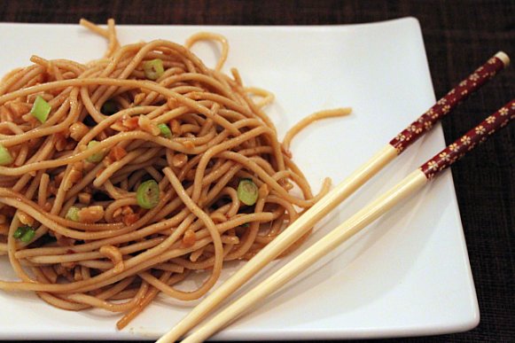 Post image for Peanut-Ginger Noodles
