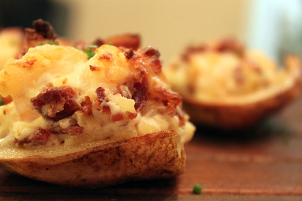 Post image for Shrimp & Bacon Stuffed Baby Potatoes