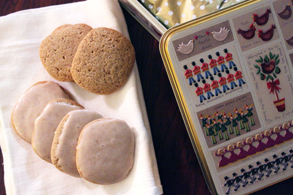 Post image for Orange Glazed Spiced Cookies