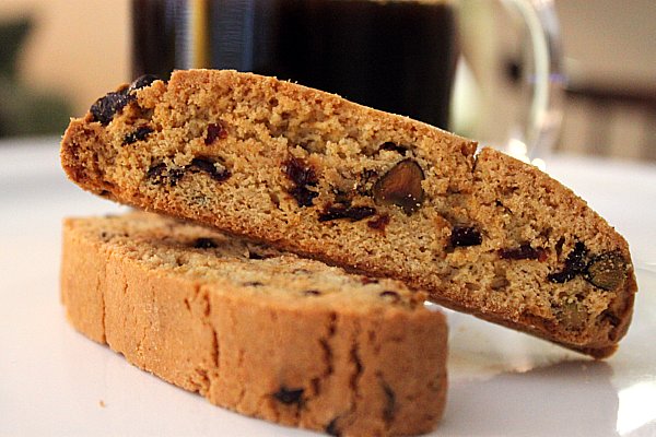 Post image for Cranberry & Pistachio Biscotti