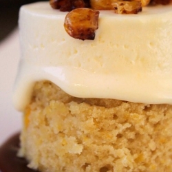 Thumbnail image for Sweet Corn Semifreddo with a Sweet Corn Cake