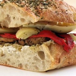 Thumbnail image for Artichoke and Goat Cheese Sandwich